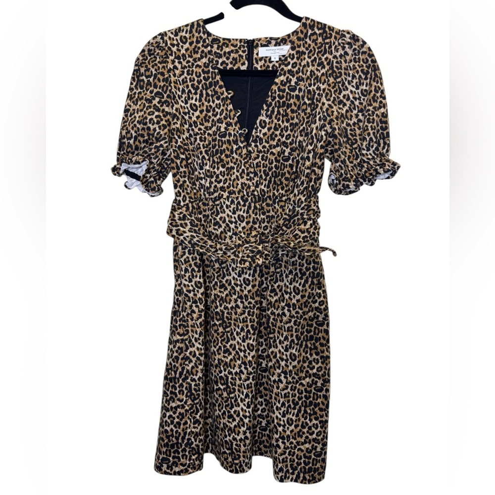 Marissa Webb Women’s Animal Print Mini Dress sz 0 - Picture 1 of 9